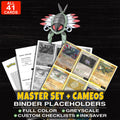 Every Anorith Pokemon card ever made - master set binder placeholders with Anorith (28)