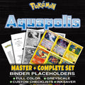 Aquapolis Pokemon binder placeholders printable PDF - includes Lugia