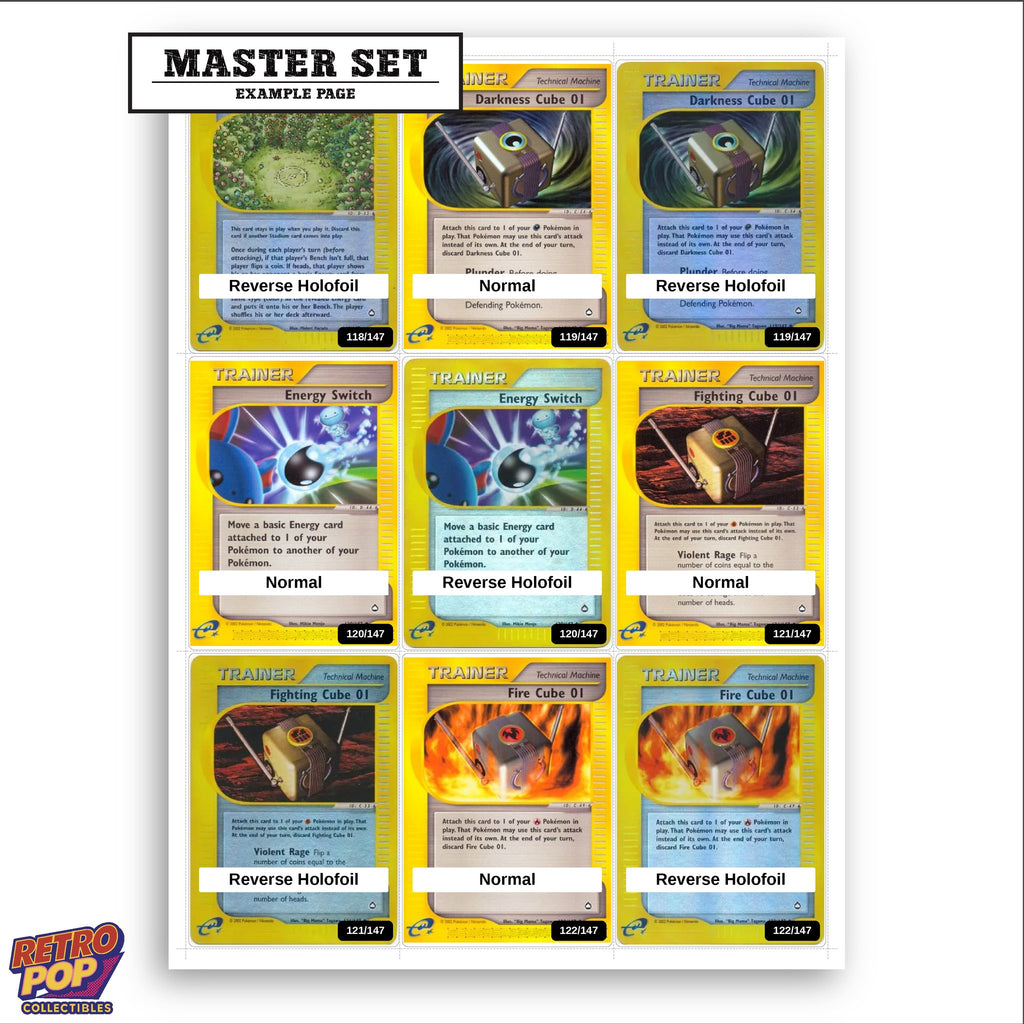Printed Aquapolis placeholders in binder - real photo 3