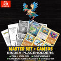 Every Archeops Pokemon card ever made - master set binder placeholders with Archeops