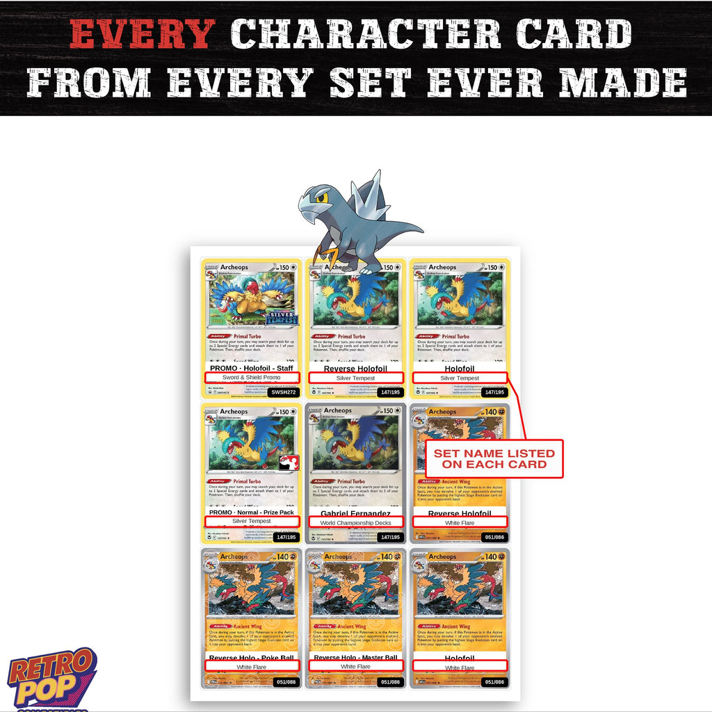 Arctibax card collection preview - every set Arctibax appears in