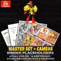 Every Armarouge Pokemon card ever made - master set binder placeholders with Armarouge