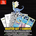 Every Aurorus Pokemon card ever made - master set binder placeholders with Aurorus EX