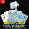 Every Avalugg Pokemon card ever made - master set binder placeholders with Avalugg