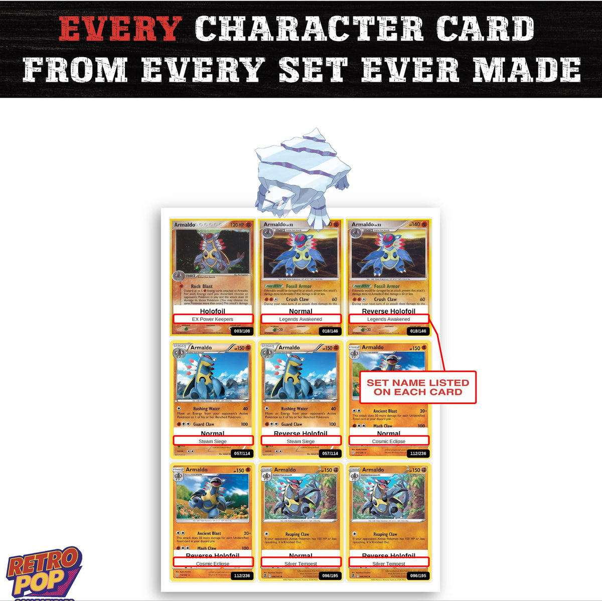 Avalugg card collection preview - every set Avalugg appears in