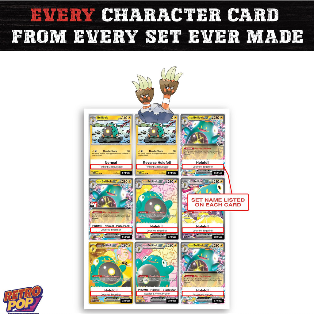 Binacle card collection preview - every set Binacle appears in