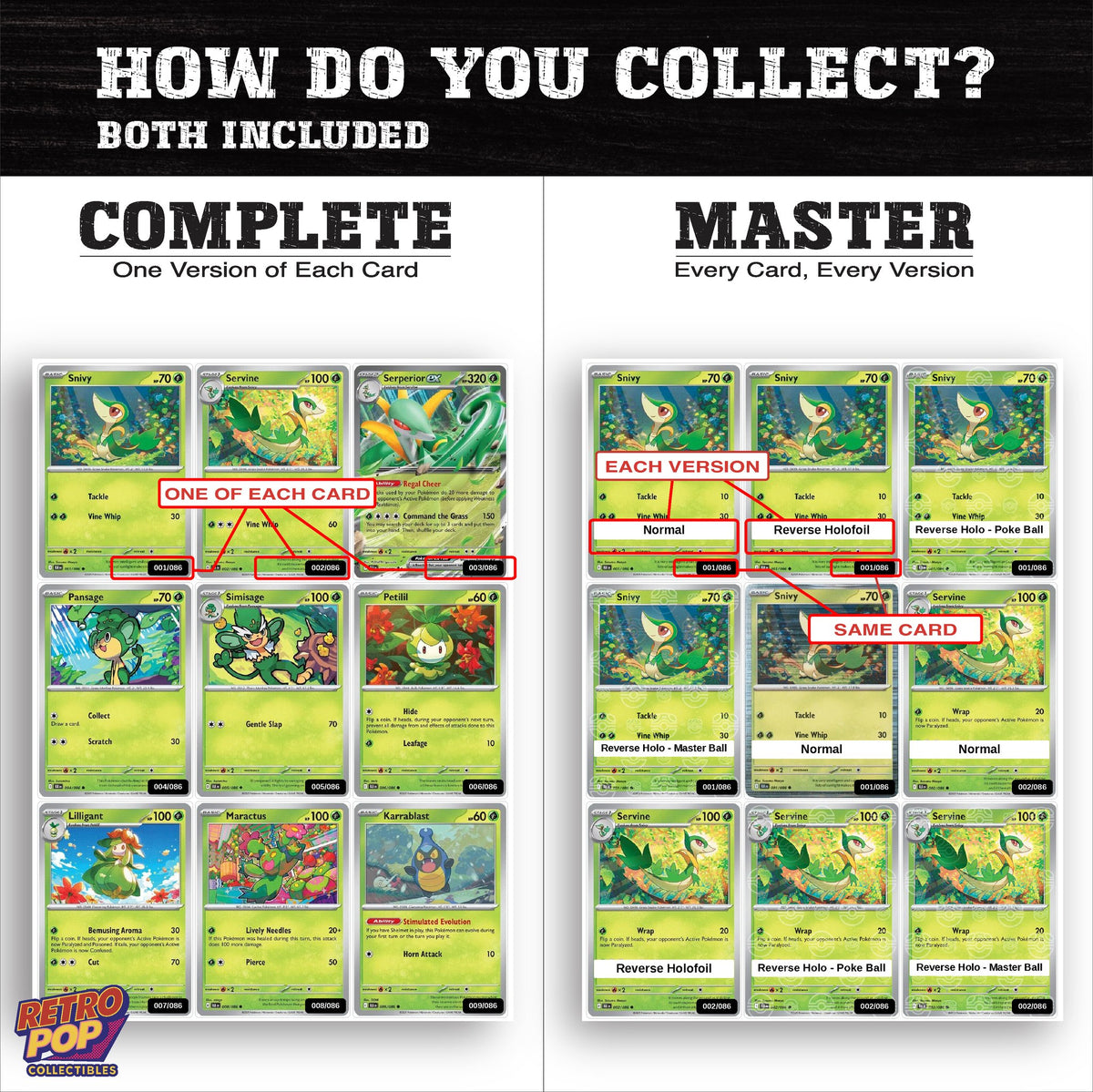 Complete Set vs Master Set versions of Black Bolt binder placeholders
