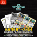 Every Bronzong Pokemon card ever made - master set binder placeholders with Bronzong (Prerelease)