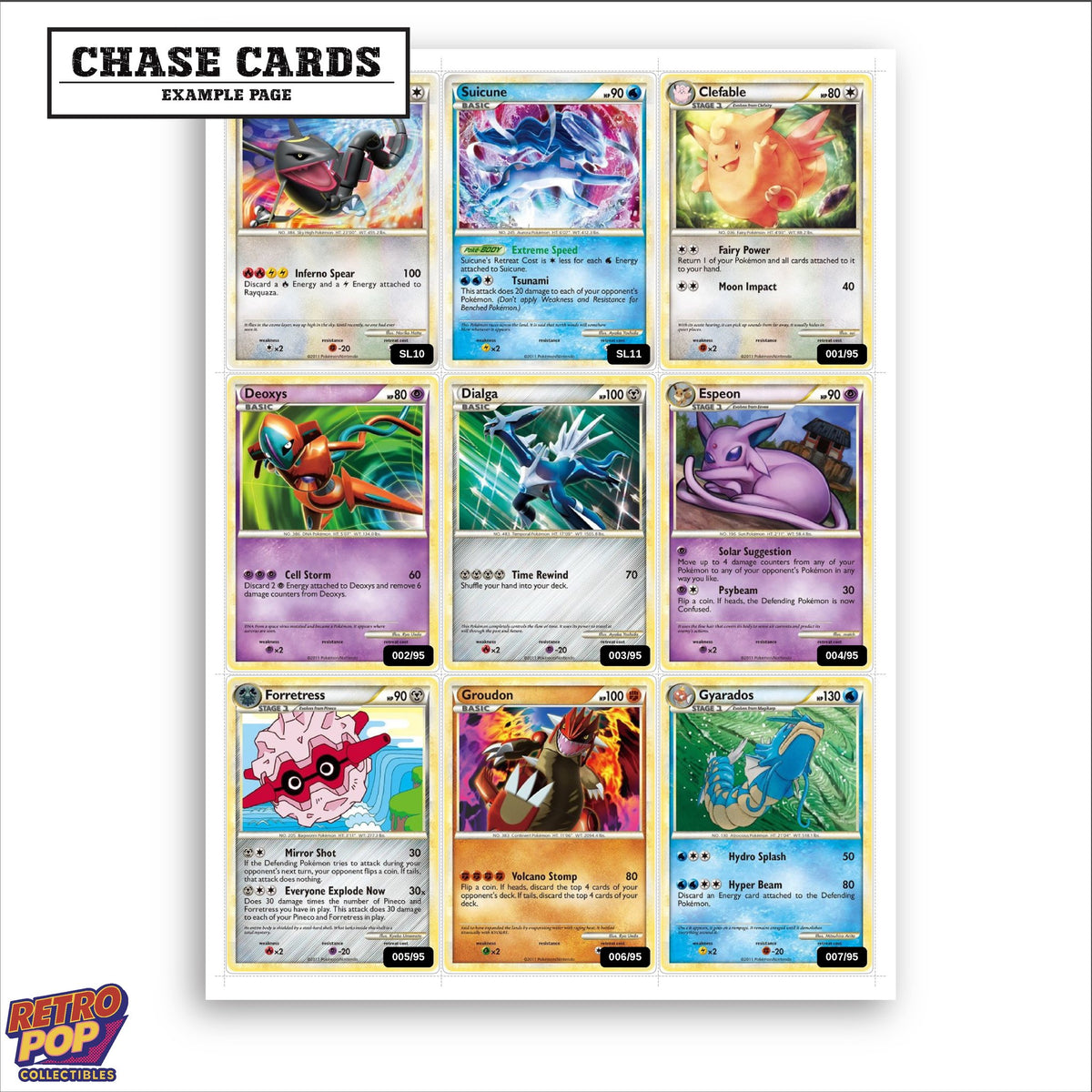 Printed Call of Legends placeholders in binder - real photo 2