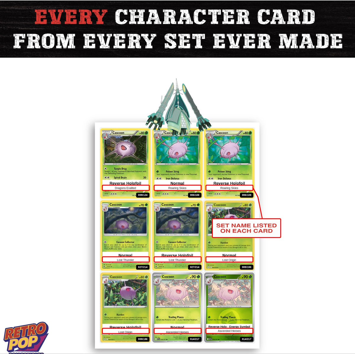 Celesteela card collection preview - every set Celesteela appears in
