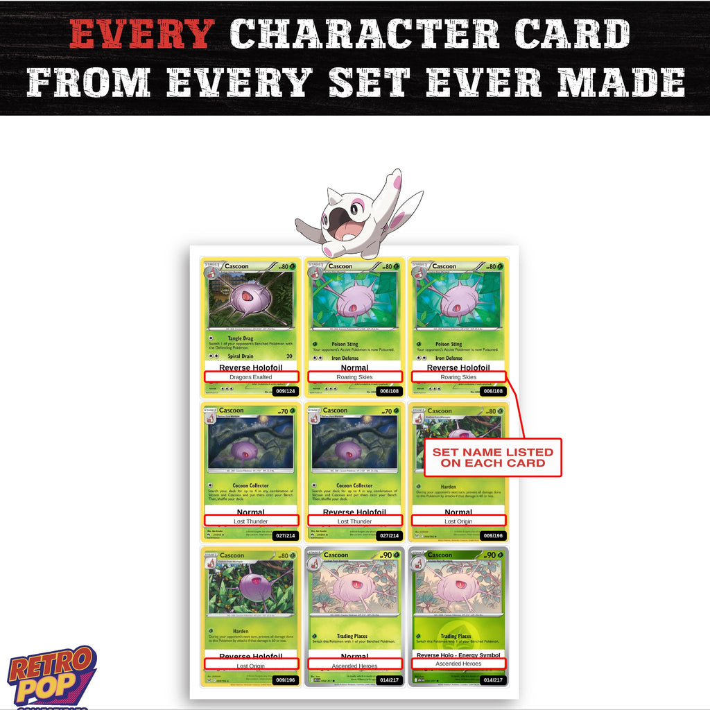 Cetoddle card collection preview - every set Cetoddle appears in