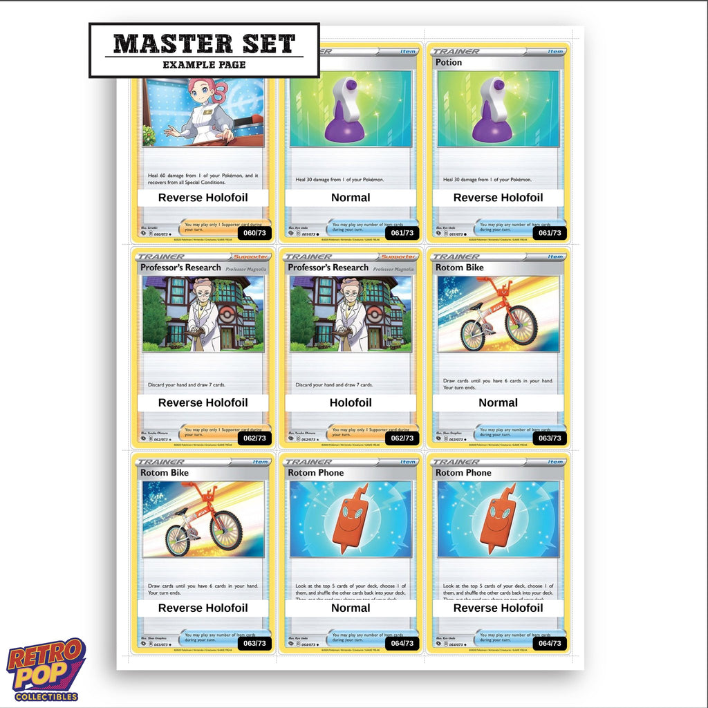 Printed Champion's Path placeholders in binder - real photo 3