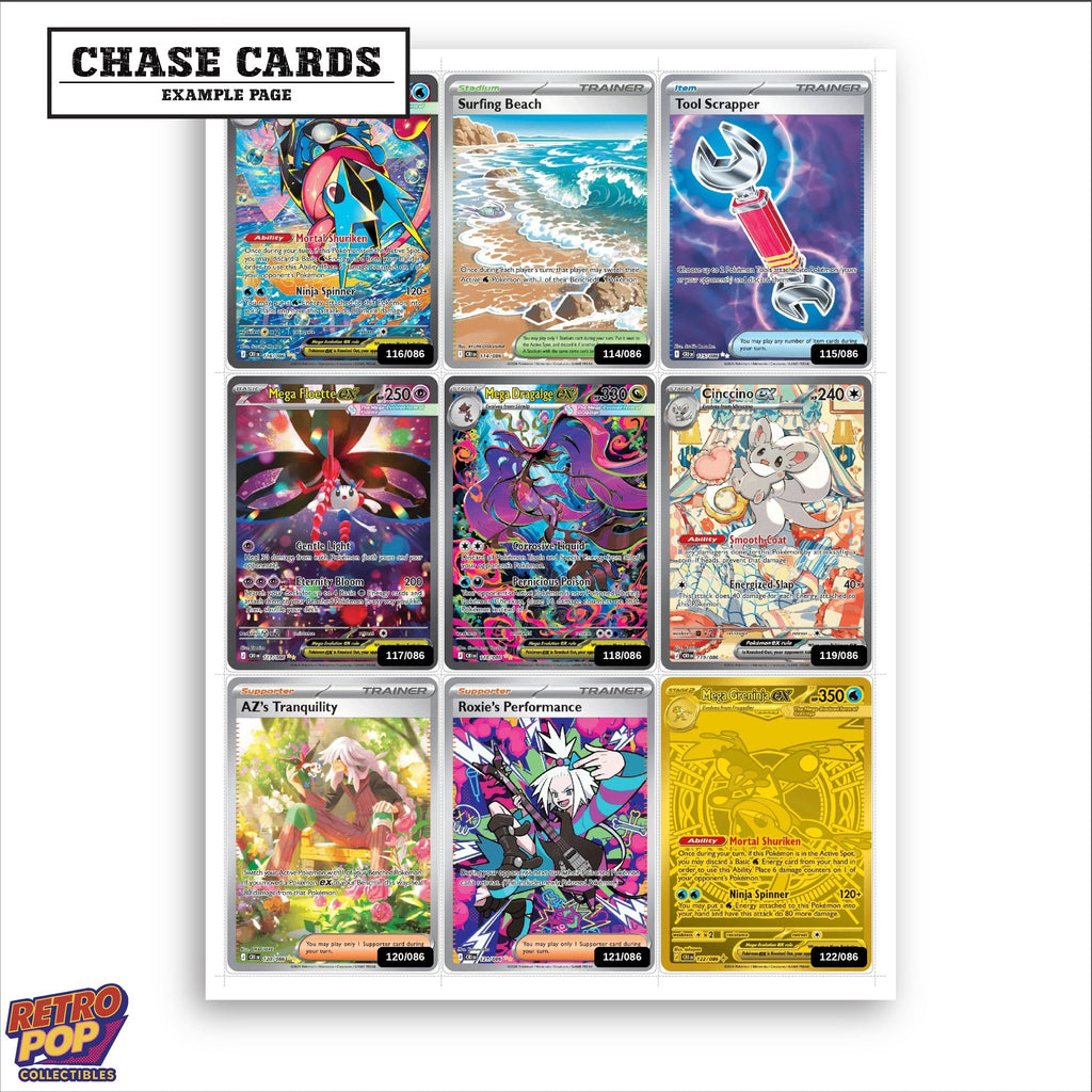 Printed Chaos Rising placeholders in binder - real photo 2