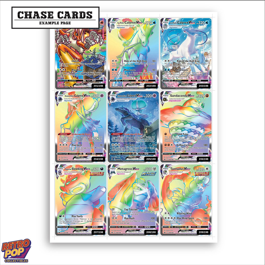 Printed Chilling Reign placeholders in binder - real photo 2