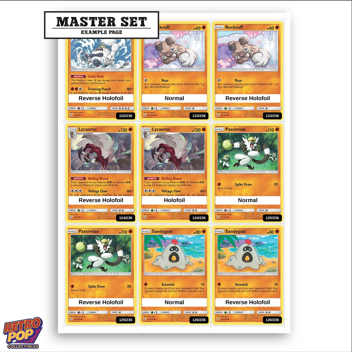 Printed Cosmic Eclipse placeholders in binder - real photo 3