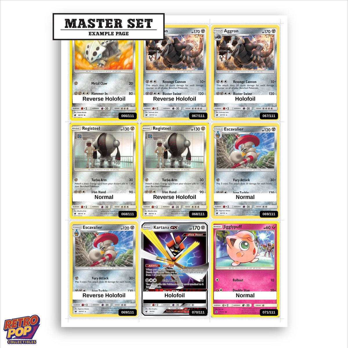 Printed Crimson Invasion placeholders in binder - real photo 1