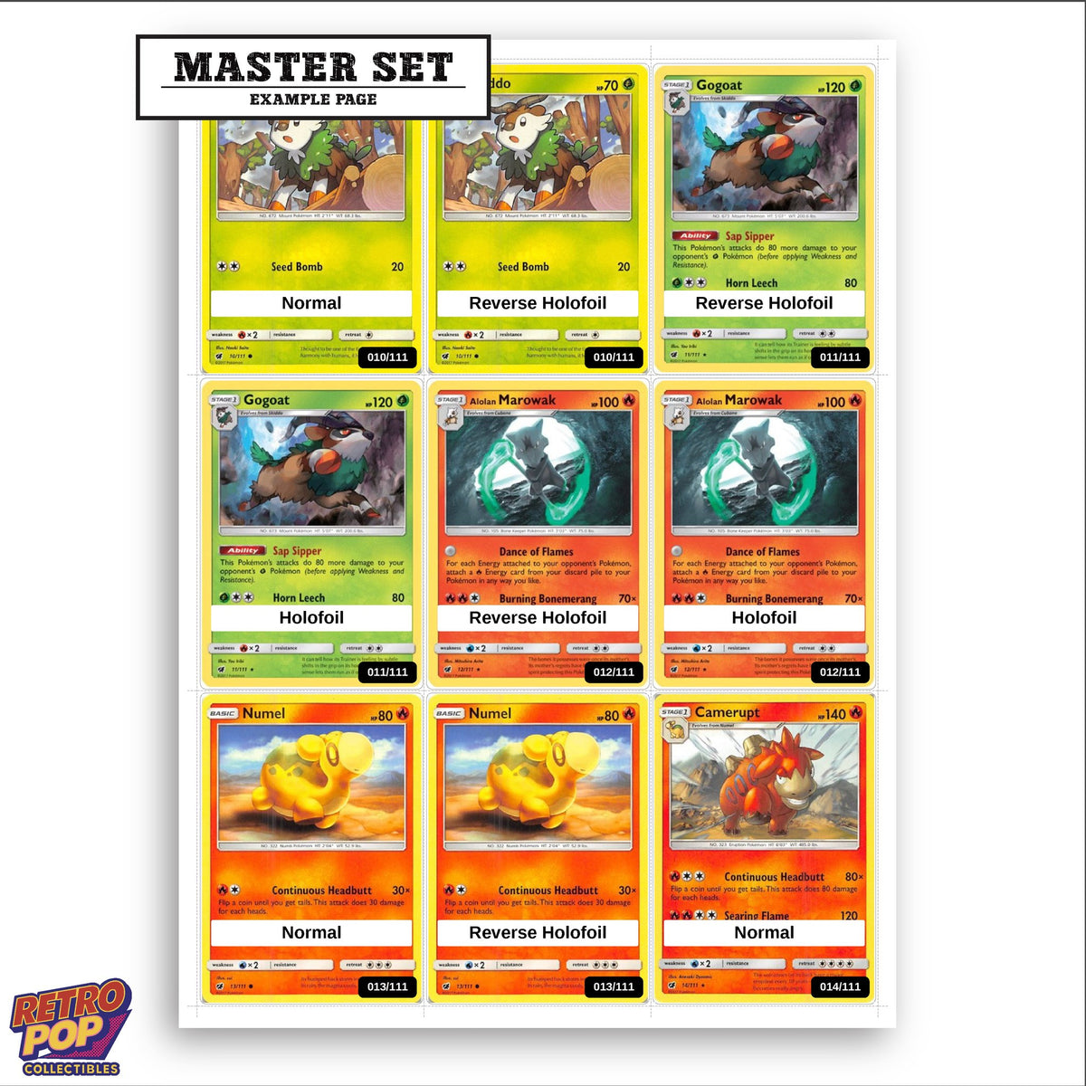 Printed Crimson Invasion placeholders in binder - real photo 3