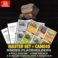 Every Crustle Pokemon card ever made - master set binder placeholders with Crustle