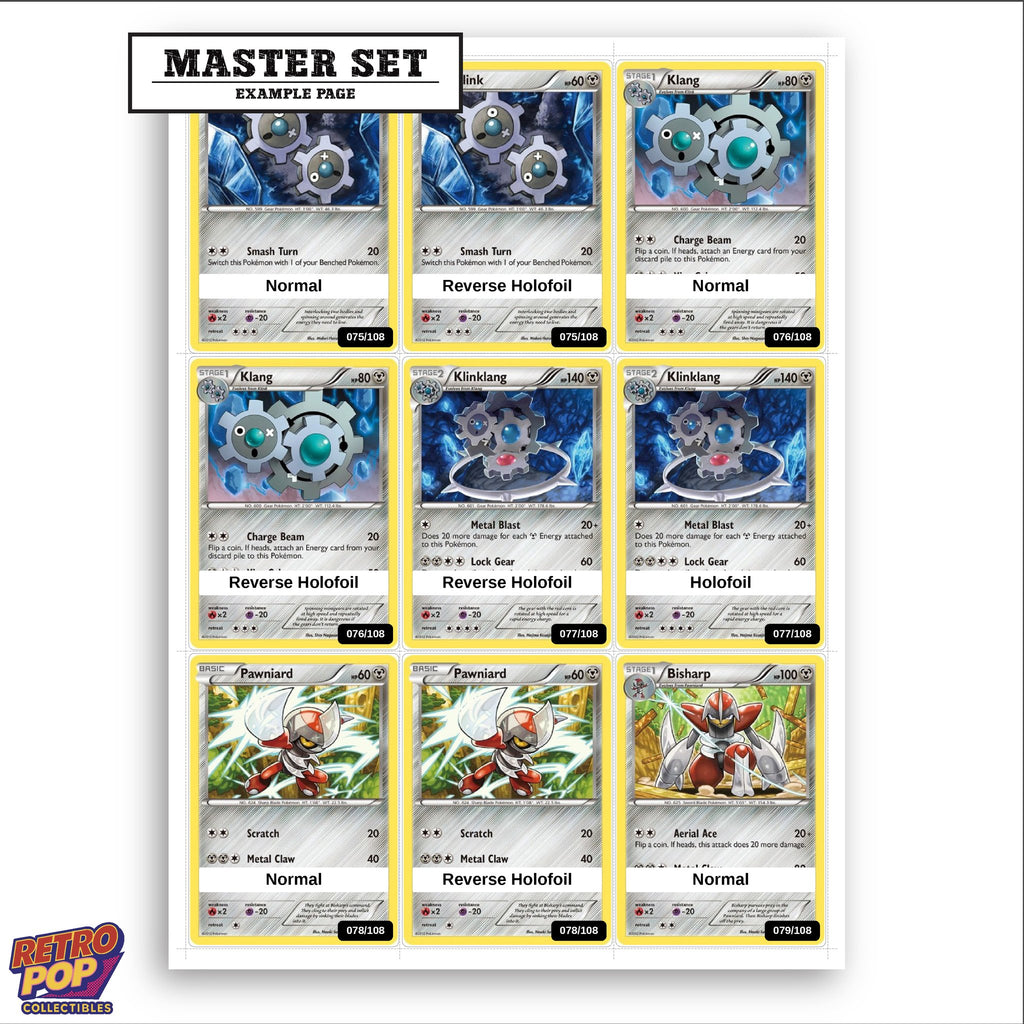 Printed Dark Explorers placeholders in binder - real photo 3