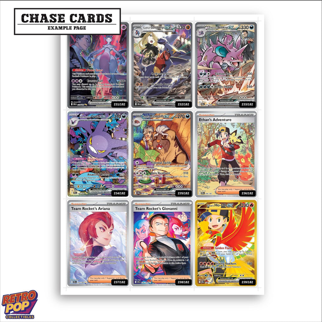 Printed Destined Rivals placeholders in binder - real photo 2