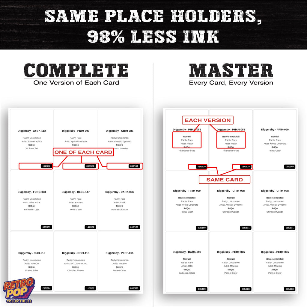 Ink saver greyscale Diggersby placeholder sheet - 98 percent less ink