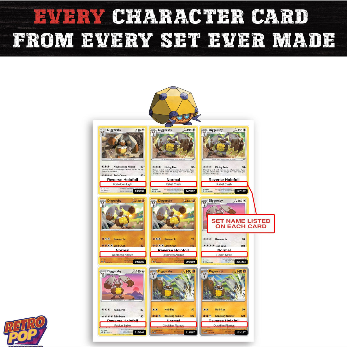 Dottler card collection preview - every set Dottler appears in