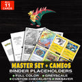 Every Dracozolt Pokemon card ever made - master set binder placeholders with Dracozolt VMAX (Secret)