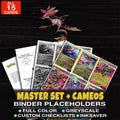 Every Dragalge Pokemon card ever made - master set binder placeholders with Dragalge (Staff Prerelease)