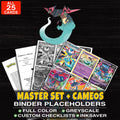 Every Dragapult Pokemon card ever made - master set binder placeholders with Dragapult ex