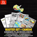Every Dudunsparce Pokemon card ever made - master set binder placeholders with Dudunsparce