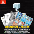 Every Eiscue Pokemon card ever made - master set binder placeholders with Eiscue