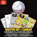 Every Electrode Pokemon card ever made - master set binder placeholders with Electrode ex