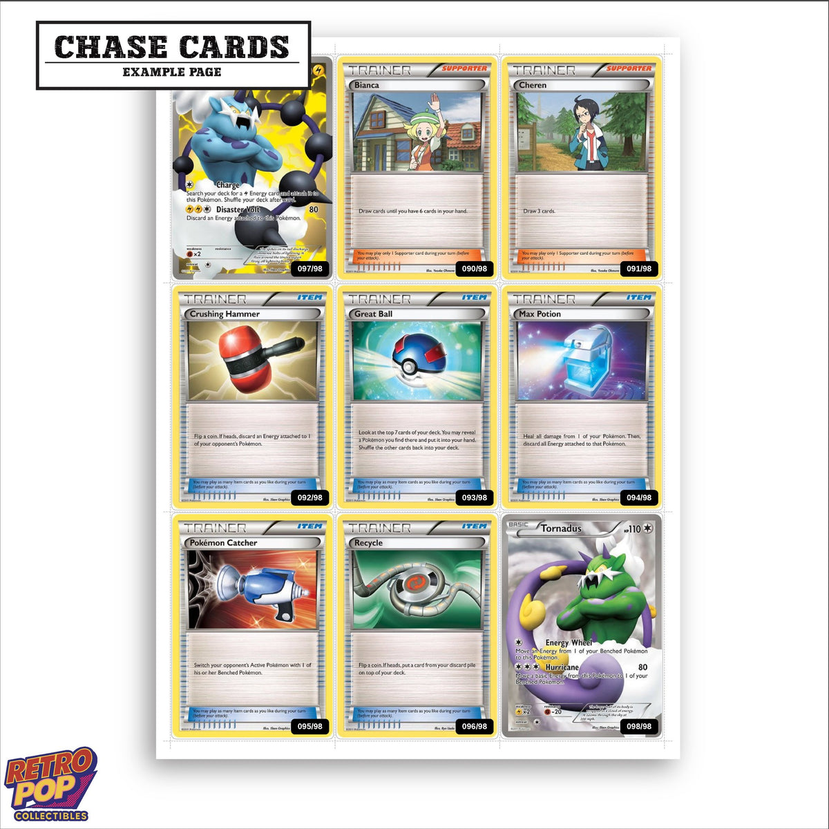 Printed Emerging Powers placeholders in binder - real photo 2