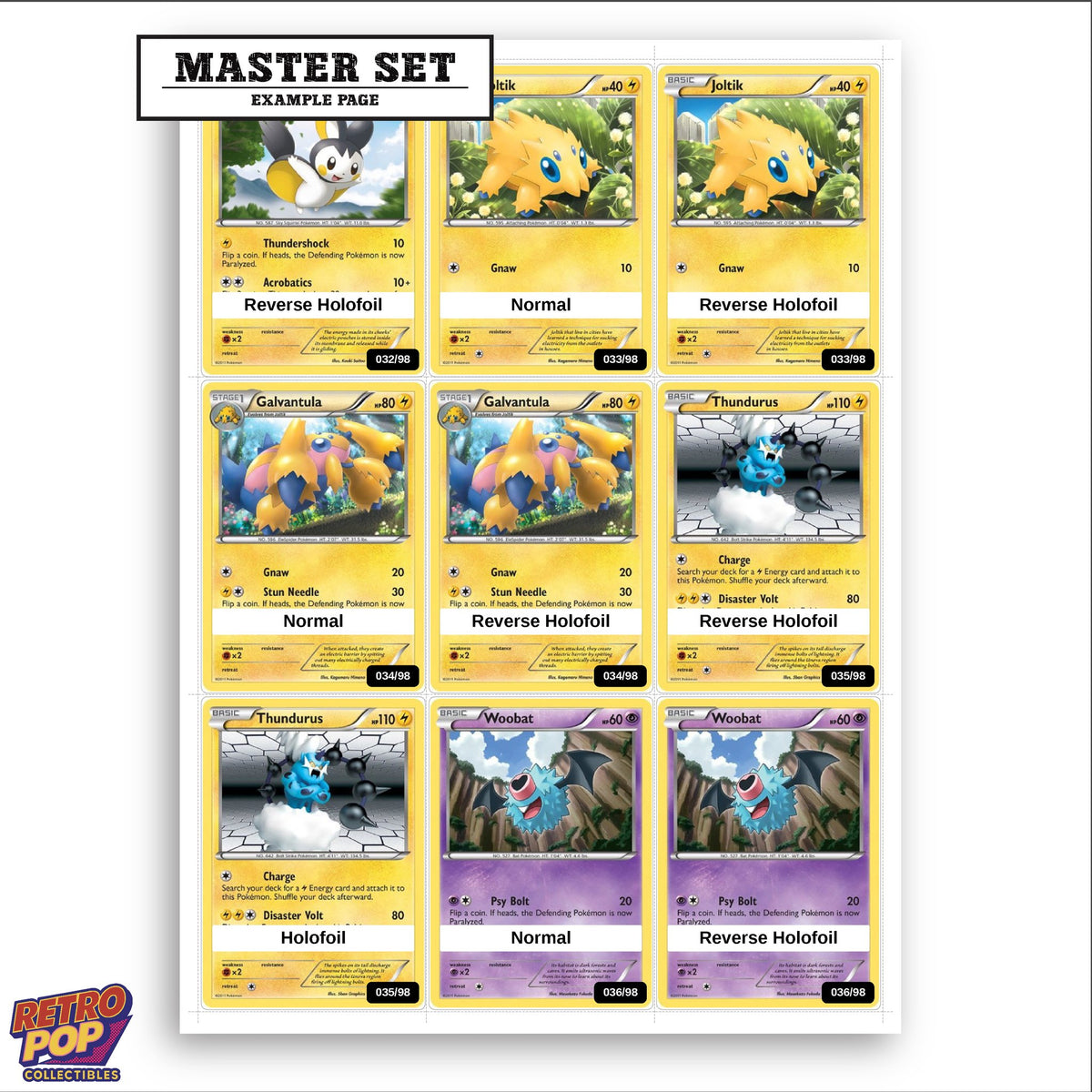 Printed Emerging Powers placeholders in binder - real photo 3