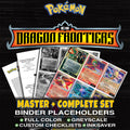 EX Dragon Frontiers Pokemon binder placeholders printable PDF - includes Charizard Gold Star (Delta Species)