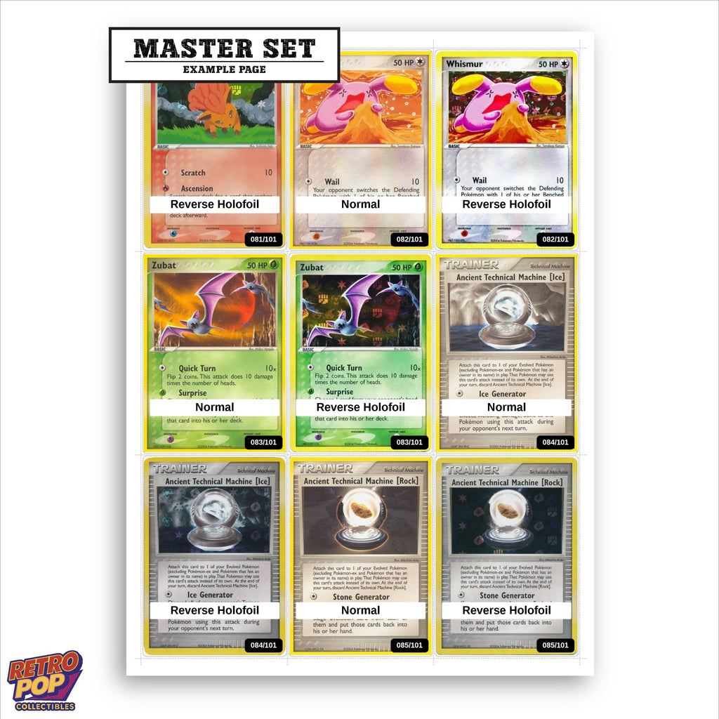 Printed EX Hidden Legends placeholders in binder - real photo 1