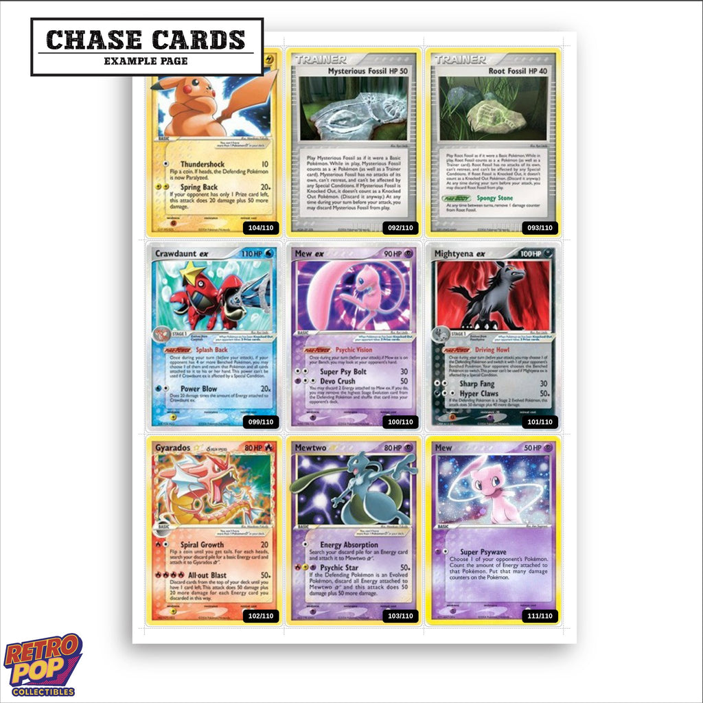Printed EX Holon Phantoms placeholders in binder - real photo 2
