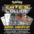 Fates Collide Pokemon binder placeholders printable PDF - includes Umbreon EX (Full Art)