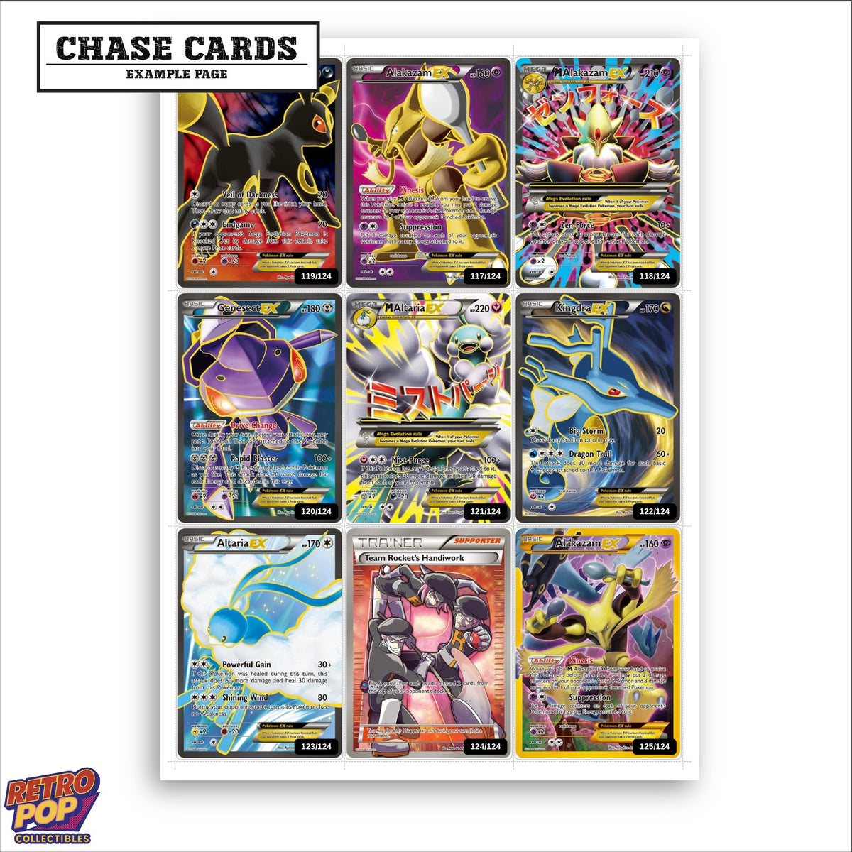 Printed Fates Collide placeholders in binder - real photo 2