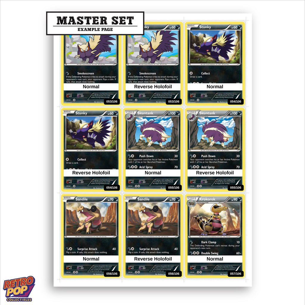 Printed Flashfire placeholders in binder - real photo 1