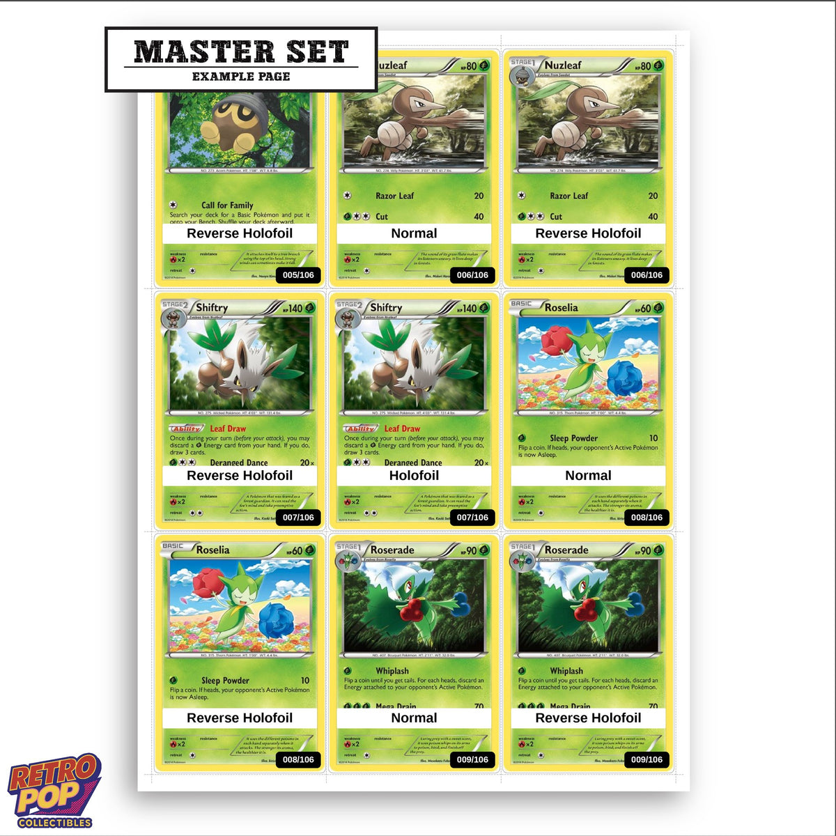 Printed Flashfire placeholders in binder - real photo 3