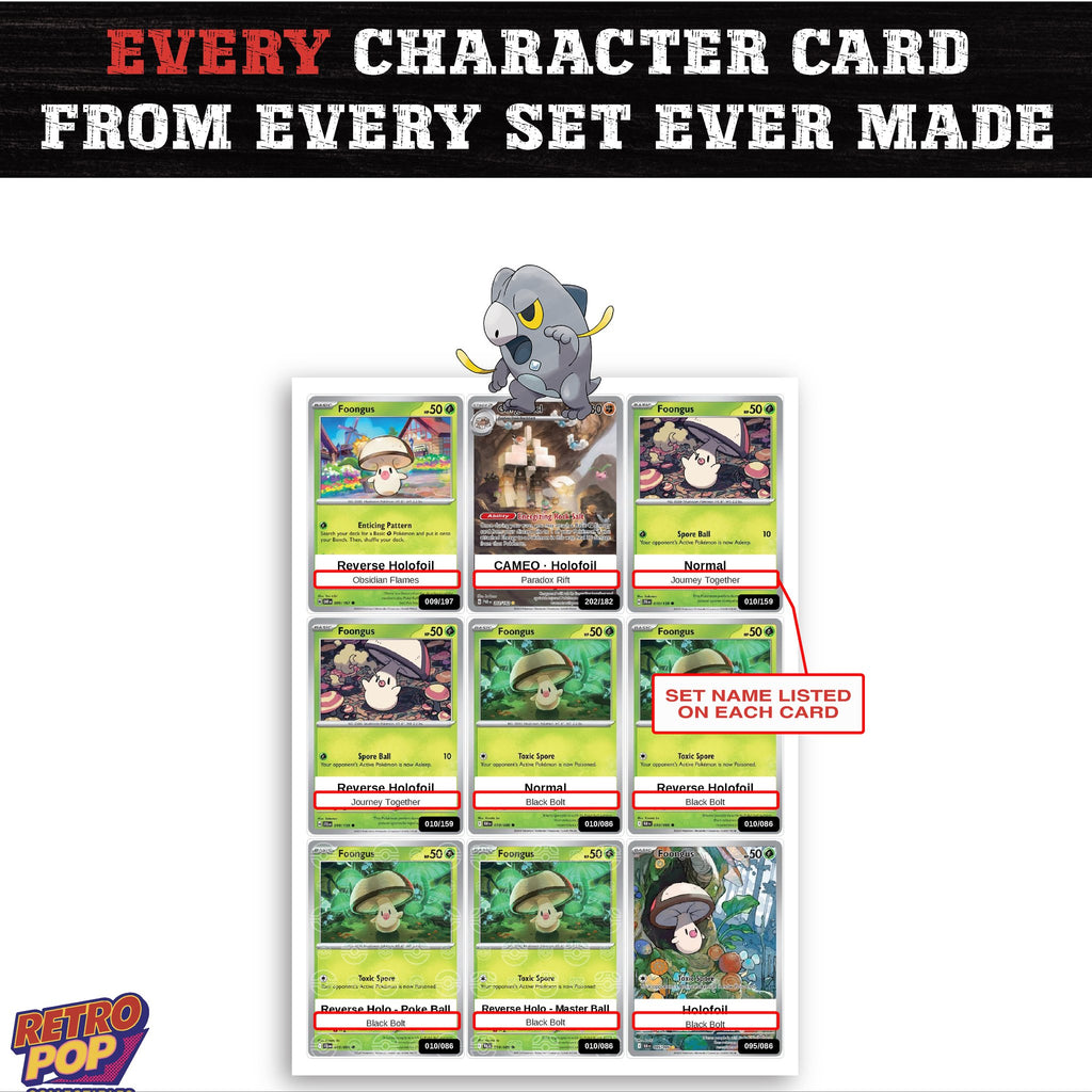 Frigibax card collection preview - every set Frigibax appears in