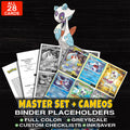 Every Froslass Pokemon card ever made - master set binder placeholders with Froslass (Secret)