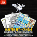 Every Frosmoth Pokemon card ever made - master set binder placeholders with Frosmoth (Prerelease) [Staff]