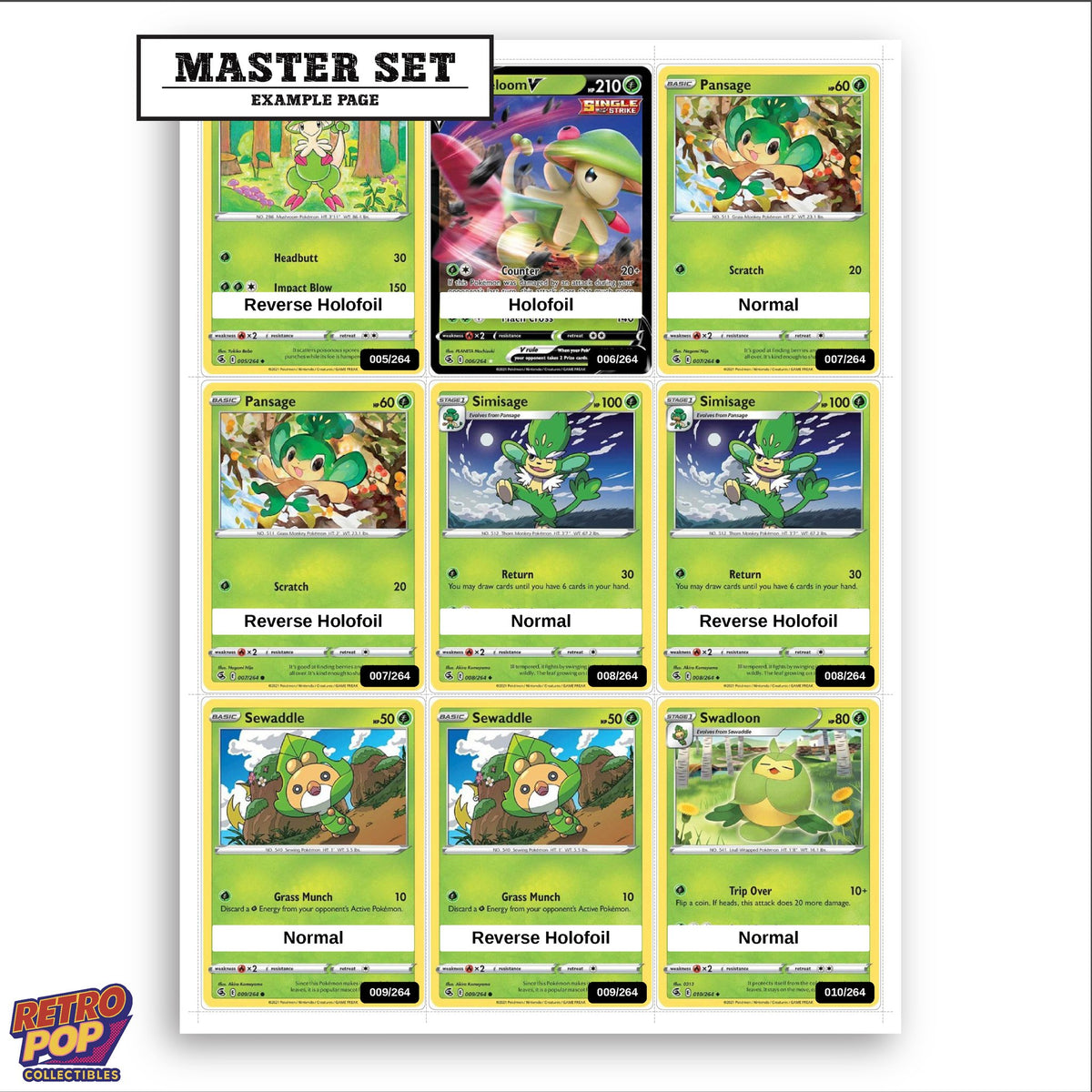 Printed Fusion Strike placeholders in binder - real photo 3