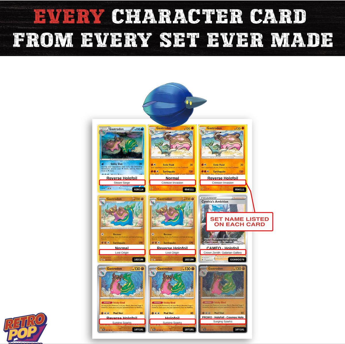 Glimmora card collection preview - every set Glimmora appears in
