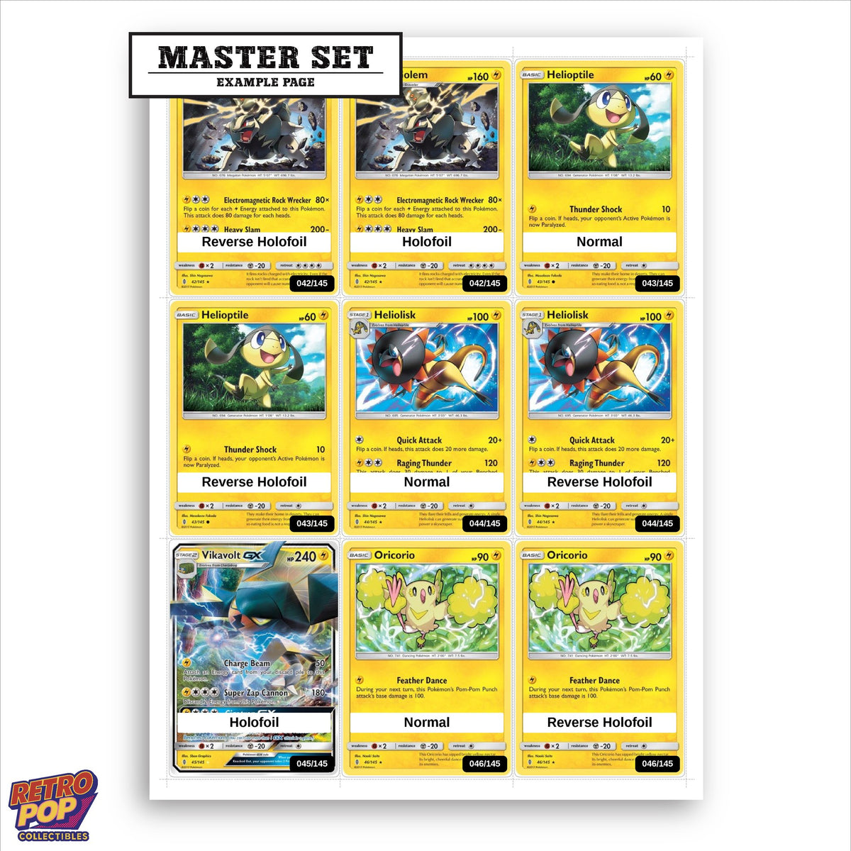 Printed Guardians Rising placeholders in binder - real photo 1