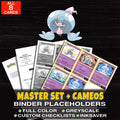 Every Hattrem Pokemon card ever made - master set binder placeholders with Hattrem