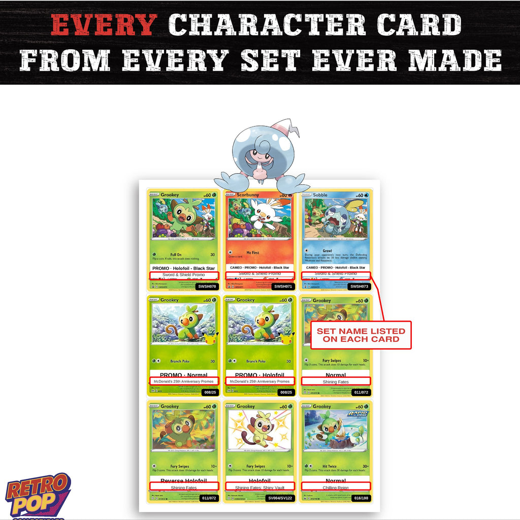 Hattrem card collection preview - every set Hattrem appears in