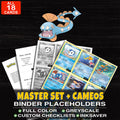 Every Huntail Pokemon card ever made - master set binder placeholders with Huntail